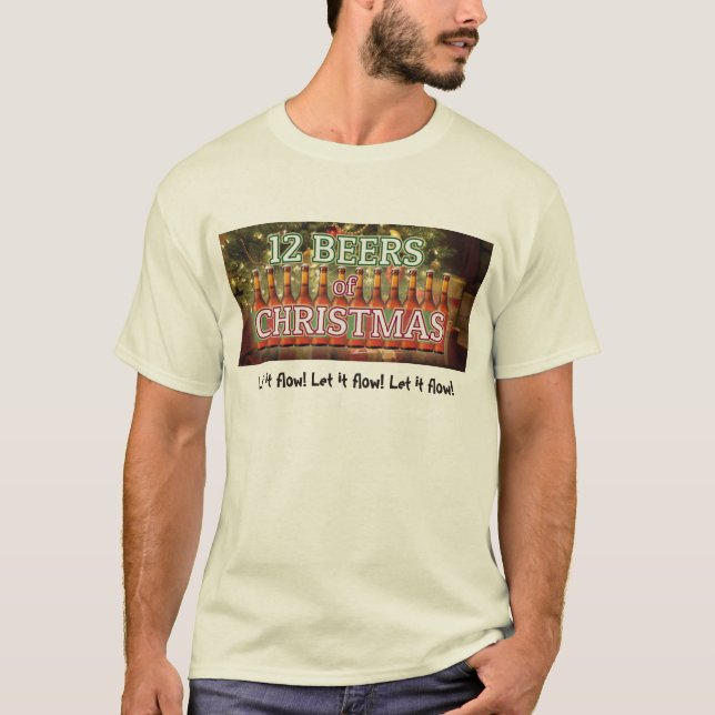 Camiseta 12 Cervejas de Natal (Frente)