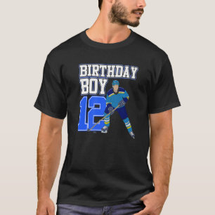 Camiseta 12 de Aniversário do Jogador de Esporte G.