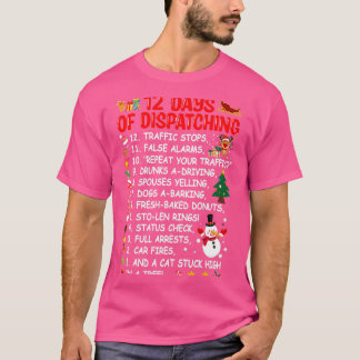 Camiseta 12 Dias De Expedição De Natal Engraçado