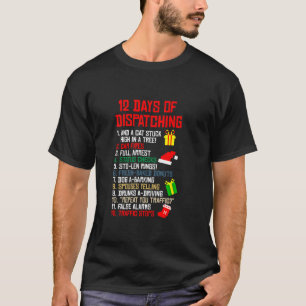 Camiseta 12 dias de expedição do Natal Pajama X mas Disp