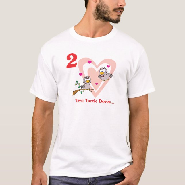 Camiseta 12 dias duas tartarugas (Frente)