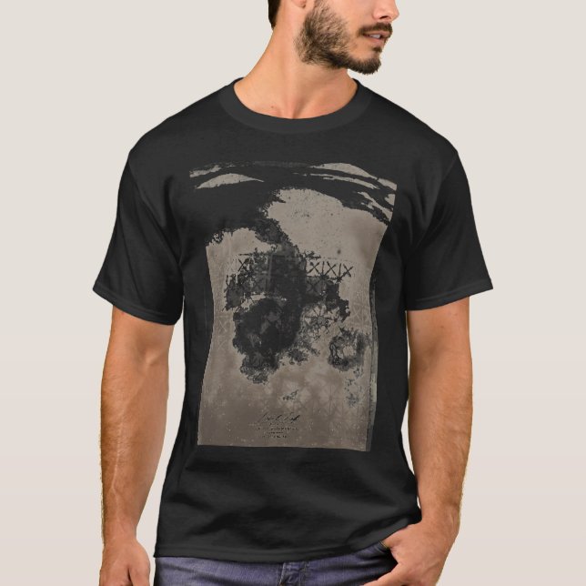 Camiseta 12 Doutor Misty Mountain 29 Homens Gráfico Tee Vin (Frente)