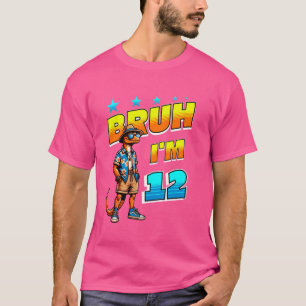 Camiseta 12 Lizard Bruh Iu2019m 12