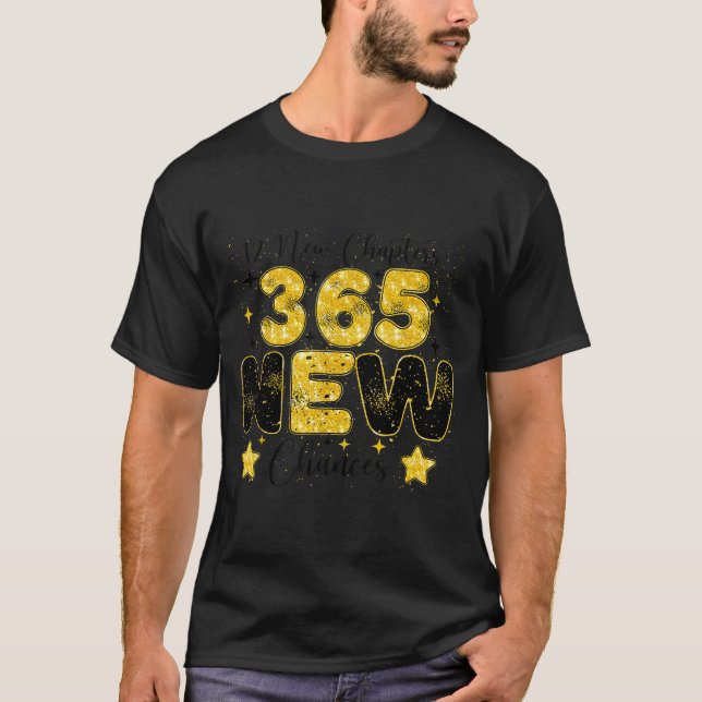 Camiseta 12 New Chapters 365 New Chances Happy New Year 202 (Frente)