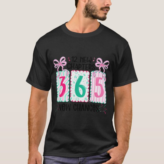 Camiseta 12 New Chapters 365 New Chances New Year's Eve 202 (Frente)