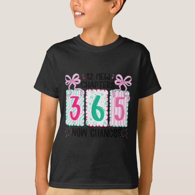 Camiseta 12 New Chapters 365 New Chances New Year's Eve 202 (Frente)