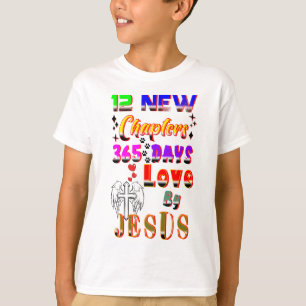 Camiseta 12 Novos Capítulos 365 Dias de Amor por Jesus