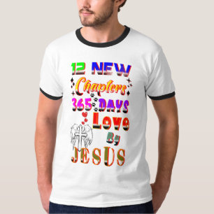 Camiseta 12 Novos Capítulos 365 Dias de Amor por Jesus