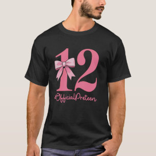 Camiseta 12 Oficial Pré-Adolescente de 12 anos de idade Men