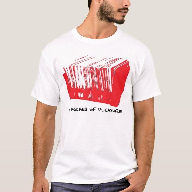 Camiseta 12 polegadas do prazer (Frente)