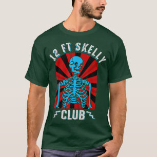 Camiseta 12ft Skelly Club Halloween 12 Foot Skeleton Appre