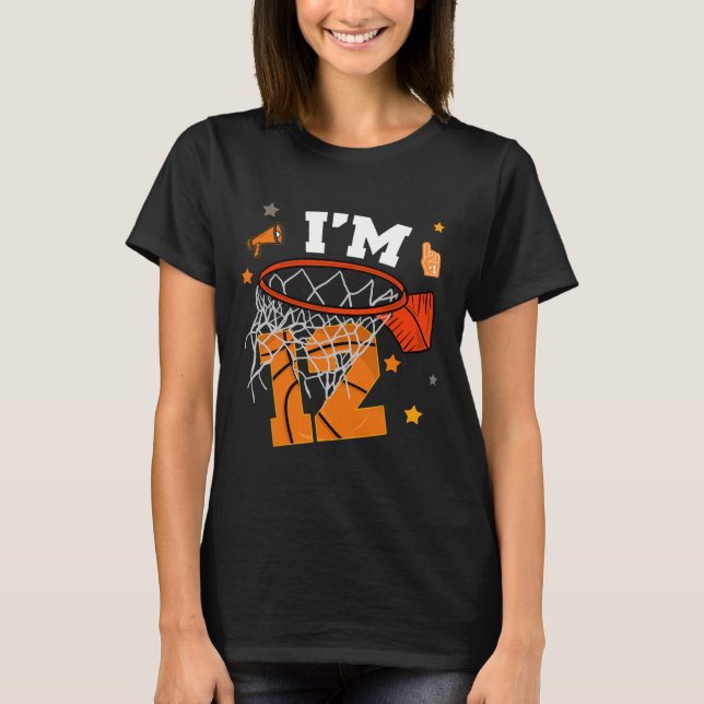Camiseta 12th Birthday Sketll Boy Twelve Years 12 Yr Old Bd (Frente)