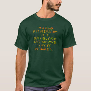 Camiseta 133:1 do salmo