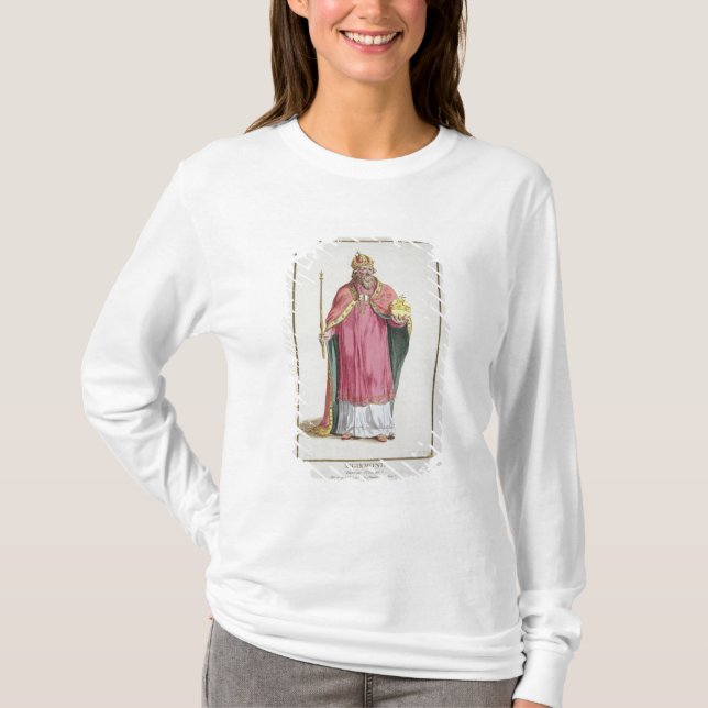 Camiseta 1368-1437) imperadores romanos santamente de (Frente)