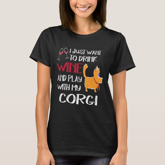 Camiseta 138 Quero Apenas Beber Vinho (Frente)