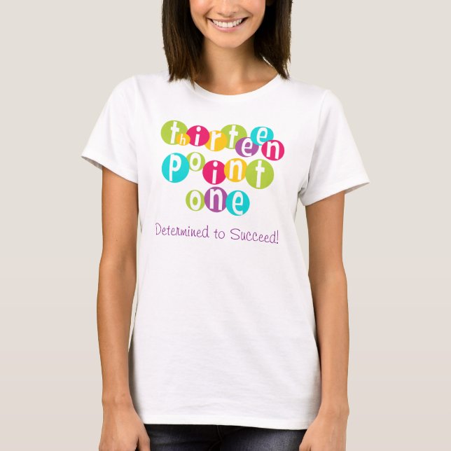 Camiseta 13.1 T-shirts personalizadas (Frente)