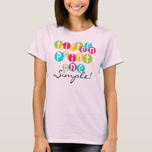 Camiseta 13.1 T-shirts simples