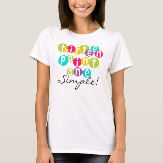 Camiseta 13.1 T-shirts simples