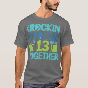 Camiseta 13 Aniversário 13 Anos Juntos Casais Presente