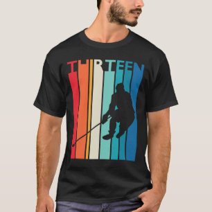 Camiseta 13 Aniversário Presente Treze Treze Anos de Hóquei