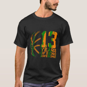 CAMISETA 13 ANOS DE ANIVERSÁRIO DO 13 BASQUETEBOL