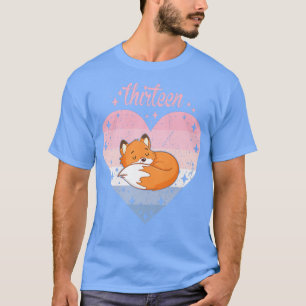 Camiseta 13 anos de idade, Fofo de aniversário, 13 Prêmio d