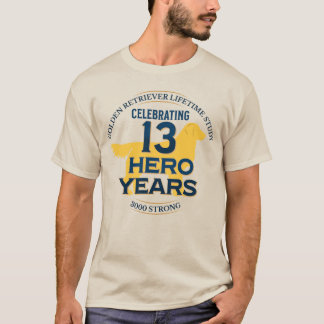 Camiseta 13 Anos Heróis - Luz
