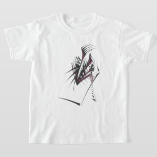 Camiseta 13 Arte de Tatuagem Tribal Abstrata Colorida