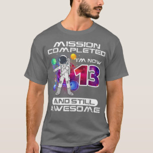Camiseta 13 Astronauta De Astronauta Com Mais De 13 Anos B