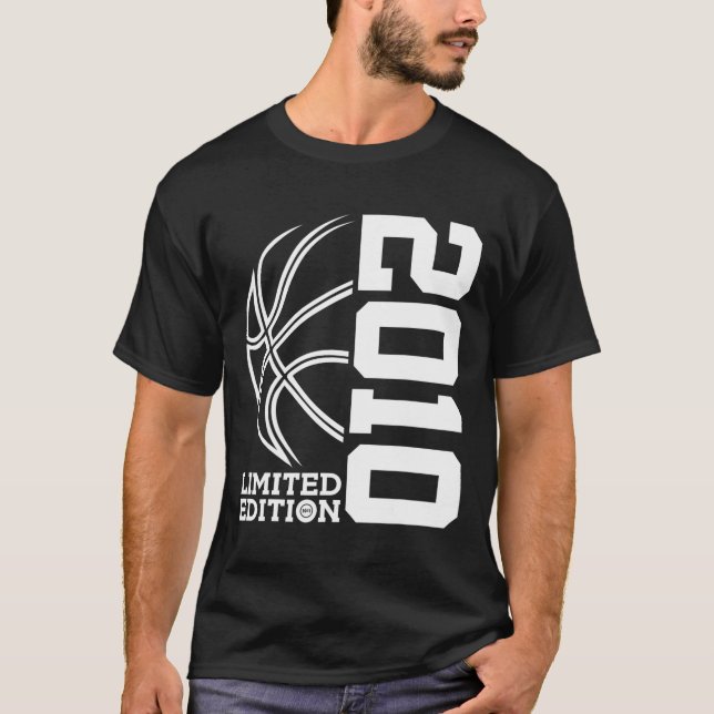 Camiseta 13 Birthday Basball Limited Edition 2010 (Frente)