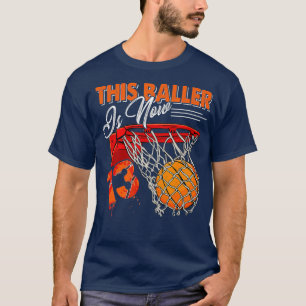 Camiseta 13 Birthday Basball TShirt Engraçado 13 Anos