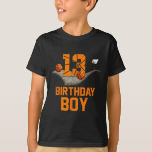 Camiseta 13 Birthday Bysketbyll Jersey 13 anos