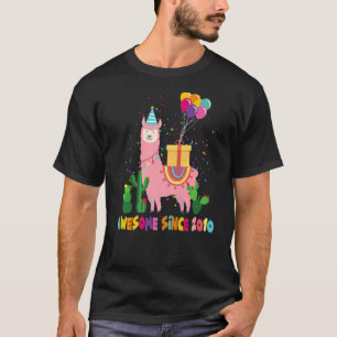 Camiseta 13 Birthday Girl adolescente FUnny Llama Lover 13 