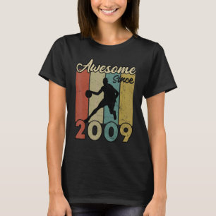 Camiseta 13 Birthday Incrível Desde 2009 Basbol 13 Yea