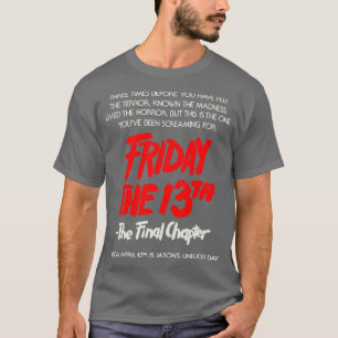 Camiseta 13 de sexta-feira diafragma 1
