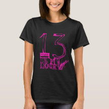Camiseta 13 É Meu Número Da Sorte