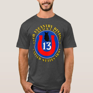 Camiseta 13 Infantry Divison Black Cat