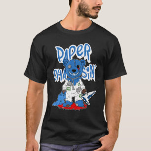 Camiseta 13 Perdedor Azul Francês Retroativo Drip Blue 13s
