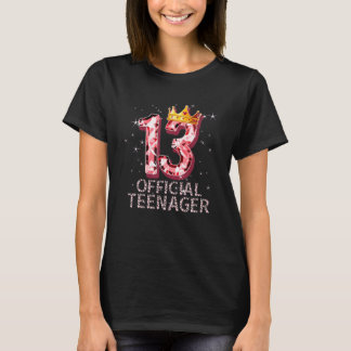 Camiseta 13 Years Old Gifts 13 Official Teenager 13Th Birth