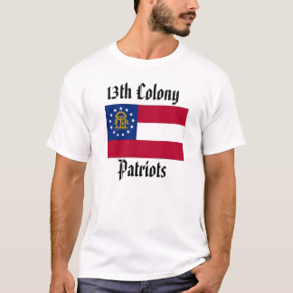 Camiseta 13o Patriotas da colônia