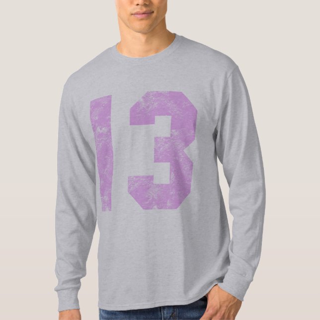 Camiseta 13o Presentes de aniversário (Frente)