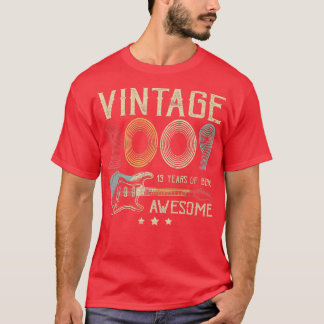 Camiseta 13th Birthday Womens Mens Vintage Awesome 2009 Gui