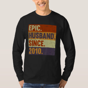 Camiseta 14 Ano De Casamento Melhor Marido Epic Si