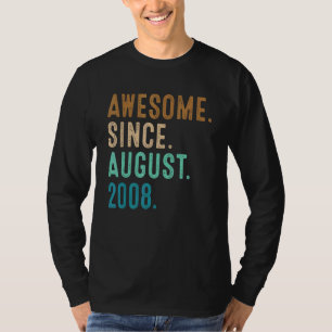 Camiseta 14 anos é incrível desde agosto de 2008 14