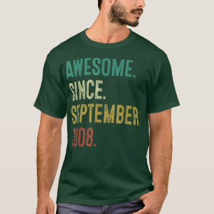 Camiseta 14 anos, Presente Fantástico desde setembro de 200