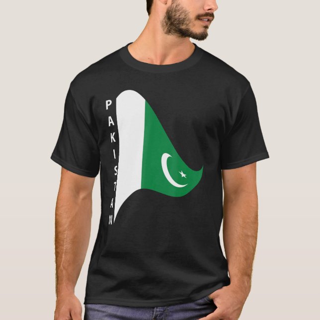 Camiseta 14 de agosto Dia da Independência Paquistão Patrió (Frente)