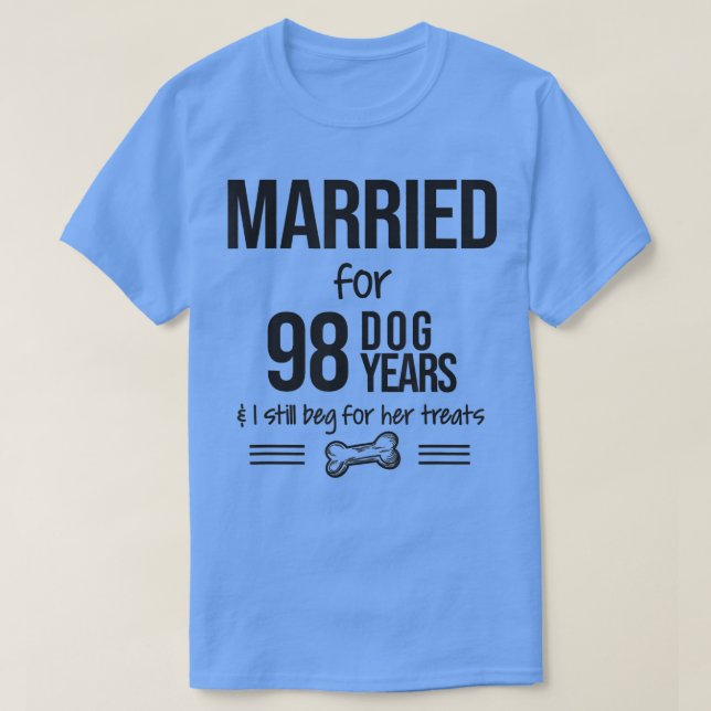Camiseta 14 Year Anniversary Gift, 14th Wedding Anniversary (Frente do Design)
