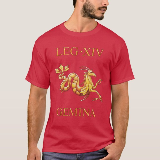 Camiseta 14o Legião romana XIV Gemina (Frente)