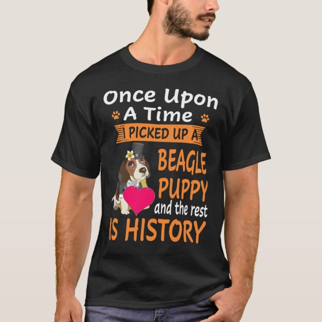 Camiseta 150 Um De Cada Vez - Beagle Puppy (Frente)