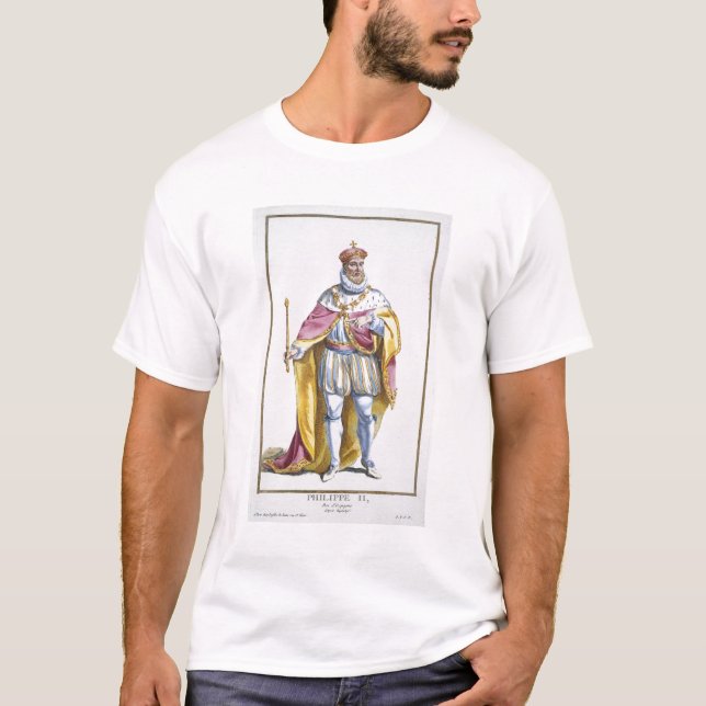 Camiseta 1527-98) reis de Philip II (da espanha 'de Receuil (Frente)